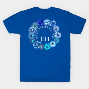 World diabetes day- Flower circle T-Shirt